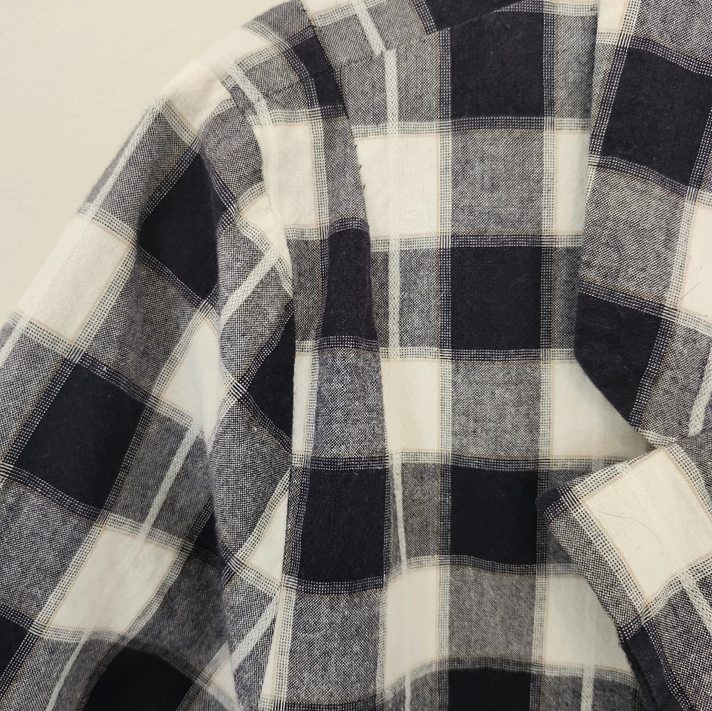 Vintage Plaid Cotton Blazer - Picture 4 of 7
